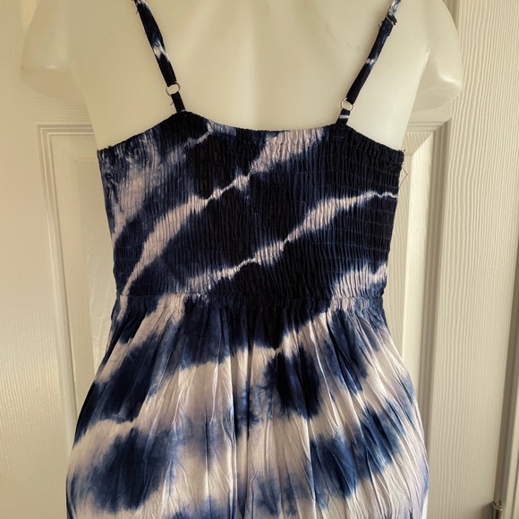 Boho Tie Dye Maxi Dress - Picture 2 of 6